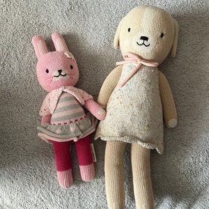 Cuddle and Kind - Mia the Dog & Chloe the Bunny